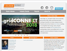 Tablet Screenshot of cleanedge.com